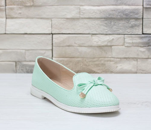 Дамски зелени еспадрили - Roxie - Green