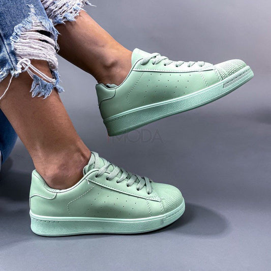 Дамски зелени кецове - Lorraine - Green