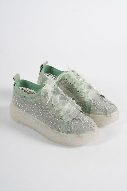 Дамски зелени кецове - Valley - Green