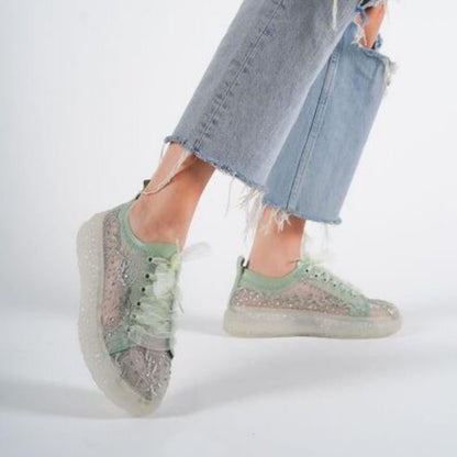 Дамски зелени кецове - Valley - Green