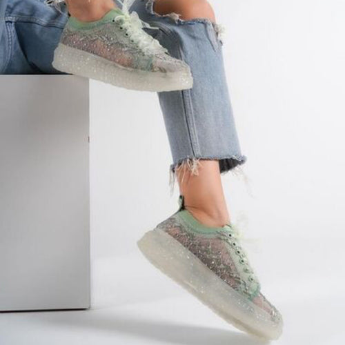 Дамски зелени кецове - Valley - Green