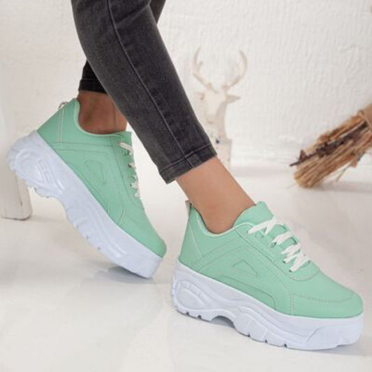 Дамски зелени маратонки - Aerilyn - Green