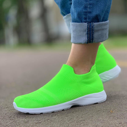 Дамски зелени маратонки - Emilly - Green