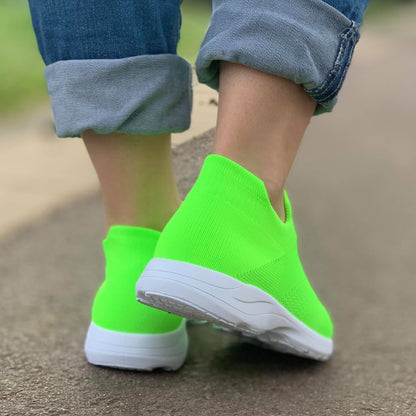 Дамски зелени маратонки - Emilly - Green