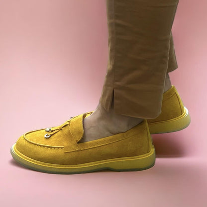 Дамски жълти еспадрили - Ciera - Yellow