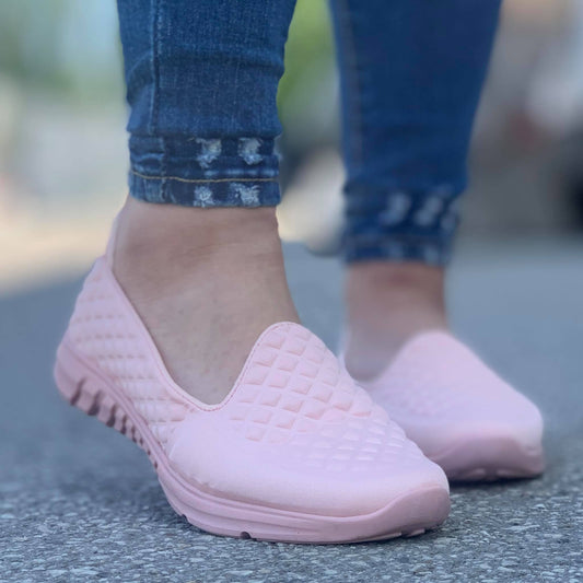 Дамски розови еспадрили - Cindi - Pink