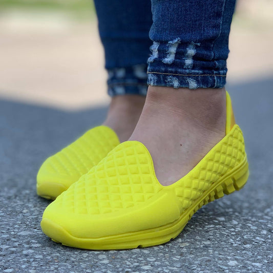 Дамски жълти еспадрили - Cindi - Yellow