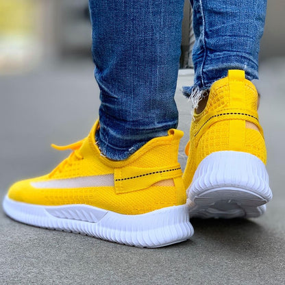 Дамски жълти маратонки - Amelie - Yellow