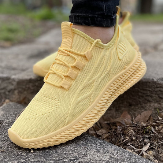 Дамски жълти маратонки - Luisa - Yellow