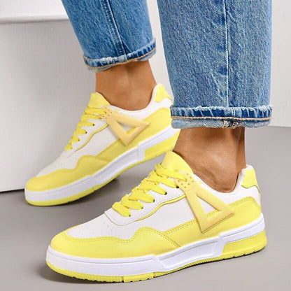 Дамски жълти маратонки - Maraiah - Yellow