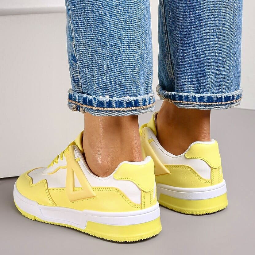 Дамски жълти маратонки - Maraiah - Yellow