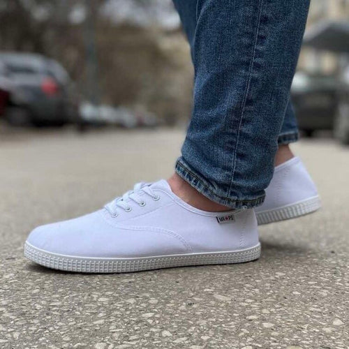 Мъжки бели кецове - Carney - White