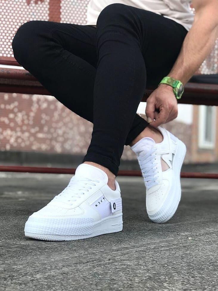 Мъжки бели кецове - Peter  - White