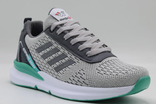 Мъжки бели маратонки - Angelo - White - Grey