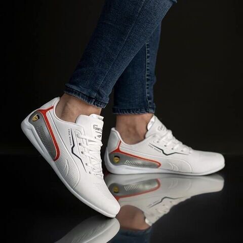 Мъжки бели  маратонки - Craig - White