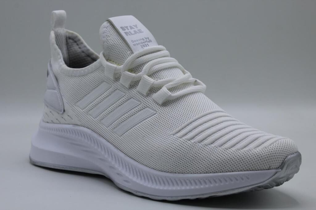 Мъжки бели маратонки - Jamie - White