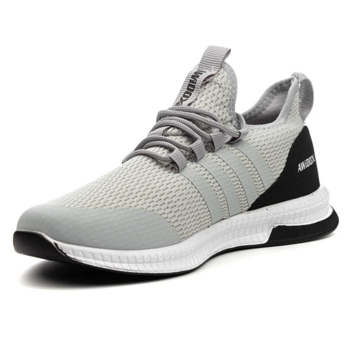 Мъжки сиви маратонки - Lloyd - Grey - Black