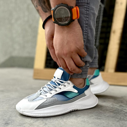 Мъжки бели маратонки - Wesley - White