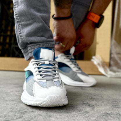 Мъжки бели маратонки - Wesley - White