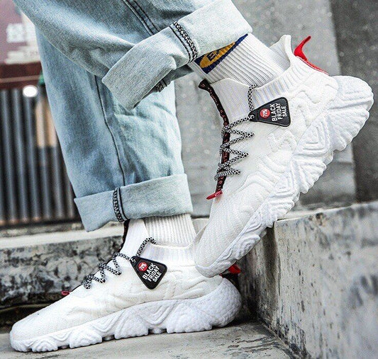 Мъжки бели маратонки - Zack -  White