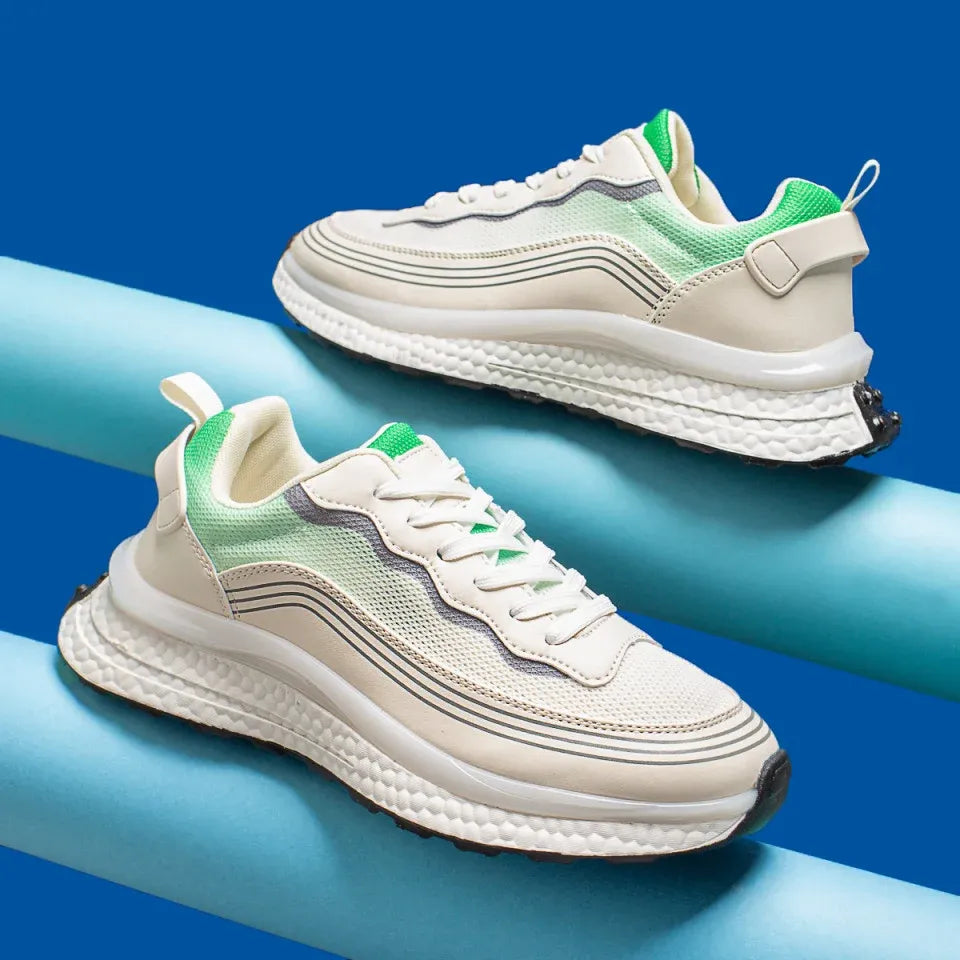 Мъжки бежови маратонки - Cooper - Beige