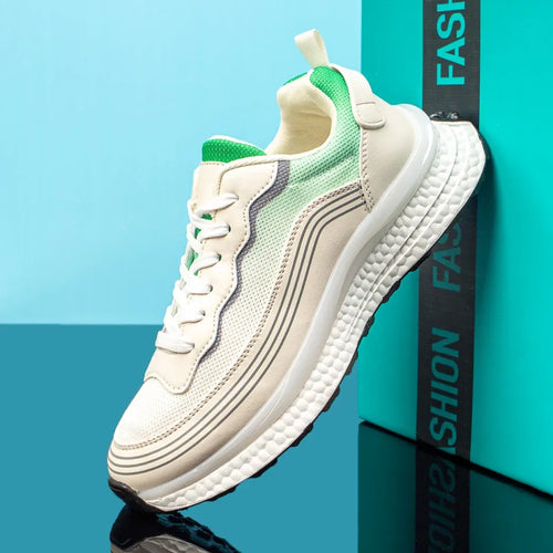 Мъжки бежови маратонки - Cooper - Beige