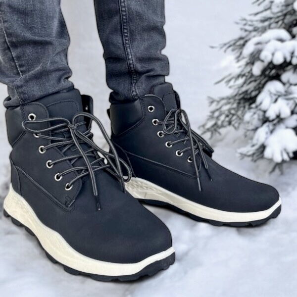 Мъжки черни боти - Bartley -  Black