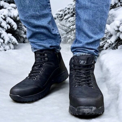 Мъжки черни боти - Freddy - Black