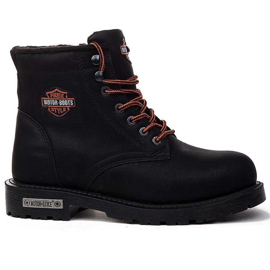 Мъжки черни боти - Marcelo - Black