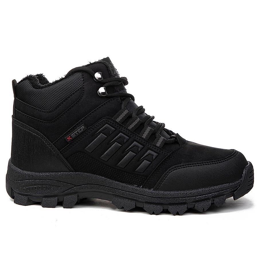 Мъжки черни боти - Robin - Black