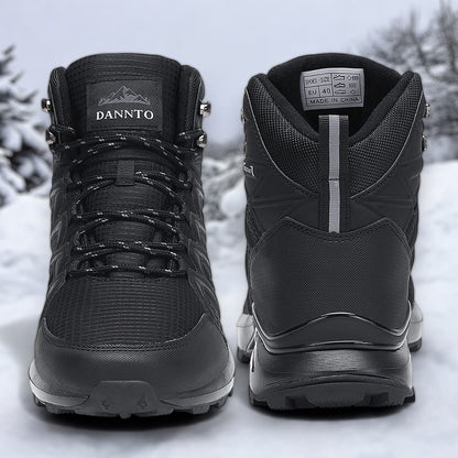 Мъжки черни боти - Scott -  Black