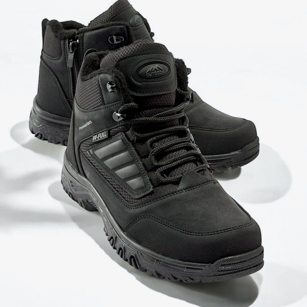 Мъжки черни боти - Stanley - Black