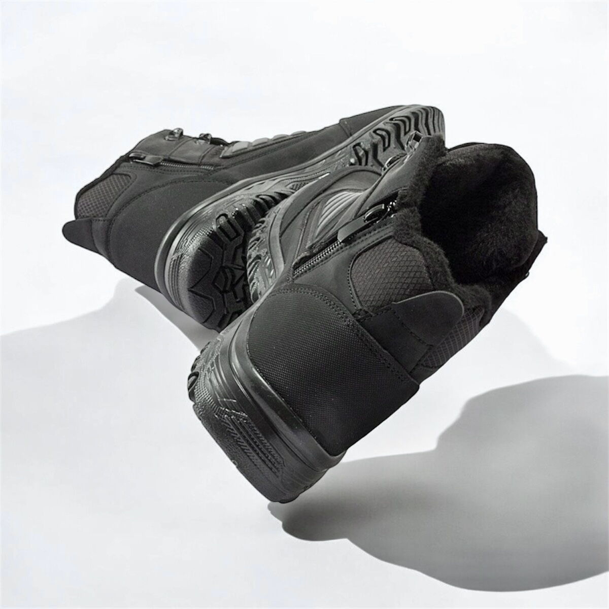 Мъжки черни боти - Stanley - Black