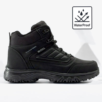 Мъжки черни боти - Stanley - Black