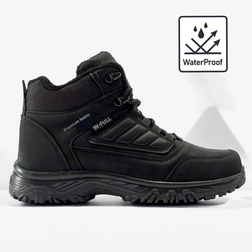 Мъжки черни боти - Stanley - Black