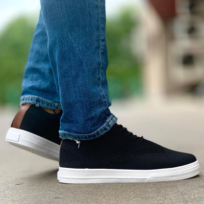 Мъжки черни еспадрили - Ville -Black