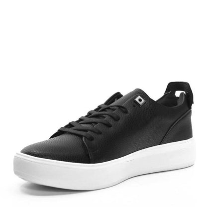 Мъжки черни кецове - Eder - Black -  White