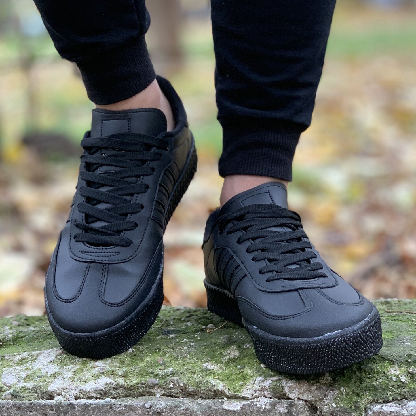 Мъжки черни кецове - Gareth - Black