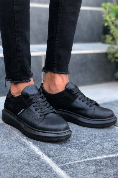 Мъжки черни кецове - Hannibal - Black