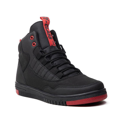 Мъжки черни кецове - Jason - Black - Red