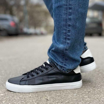 Мъжки черни кецове - Kaine - Black