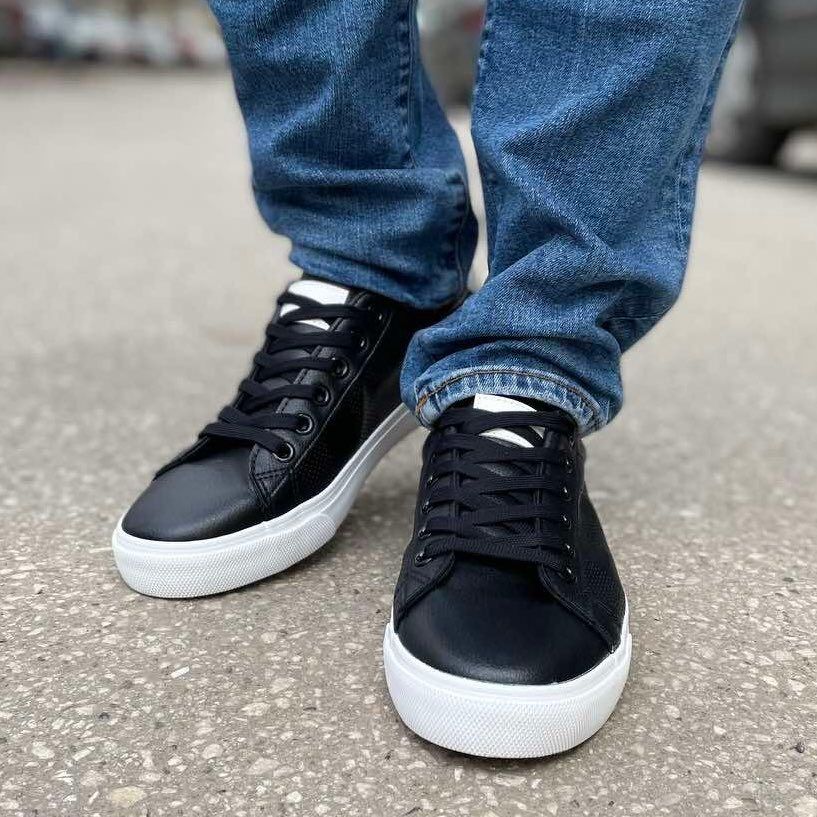 Мъжки черни кецове - Kaine - Black