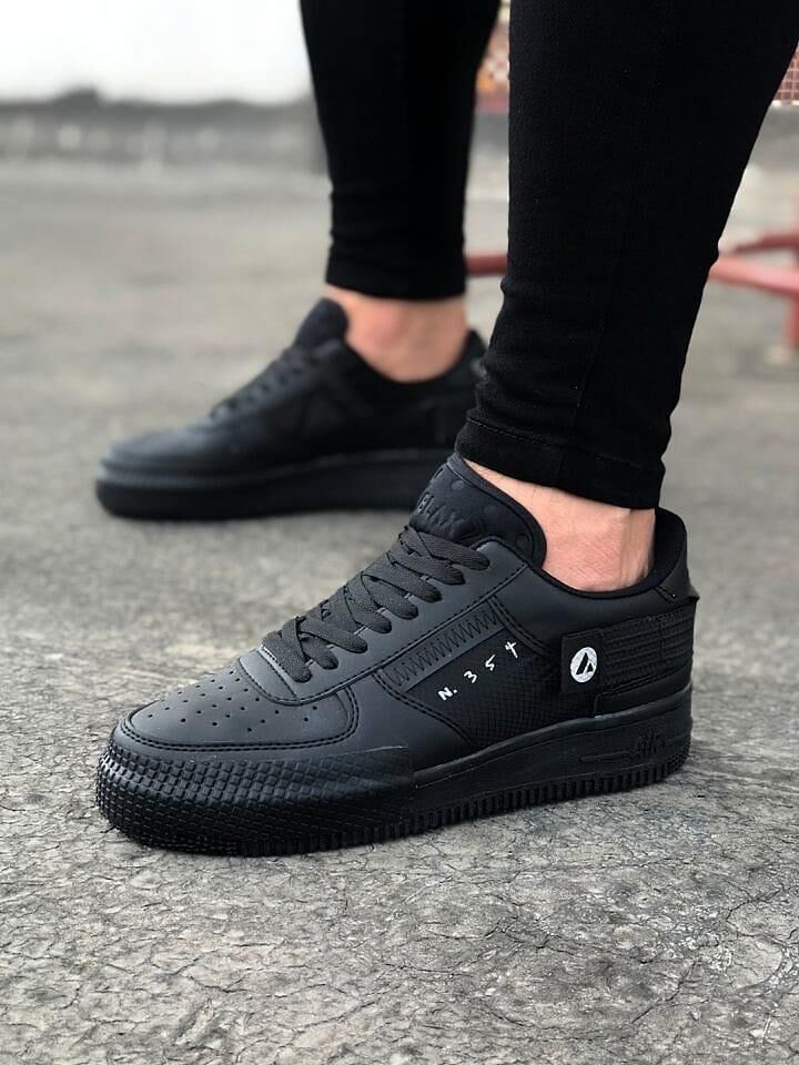 Мъжки черни кецове - Peter  - Black