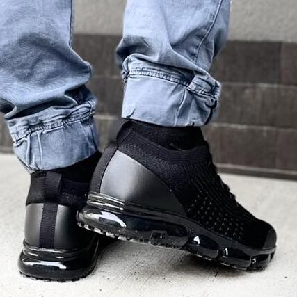 Мъжки черни маратонки - Aaran - Black