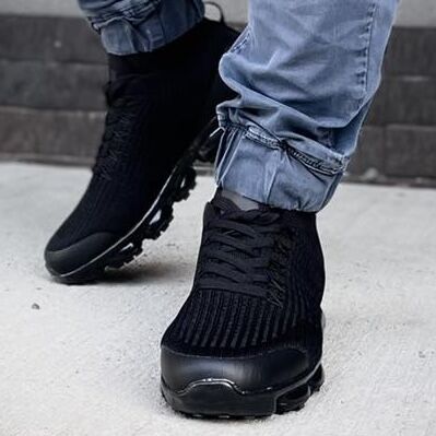 Мъжки черни маратонки - Aaran - Black