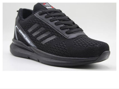 Мъжки черни маратонки - Angelo- Black