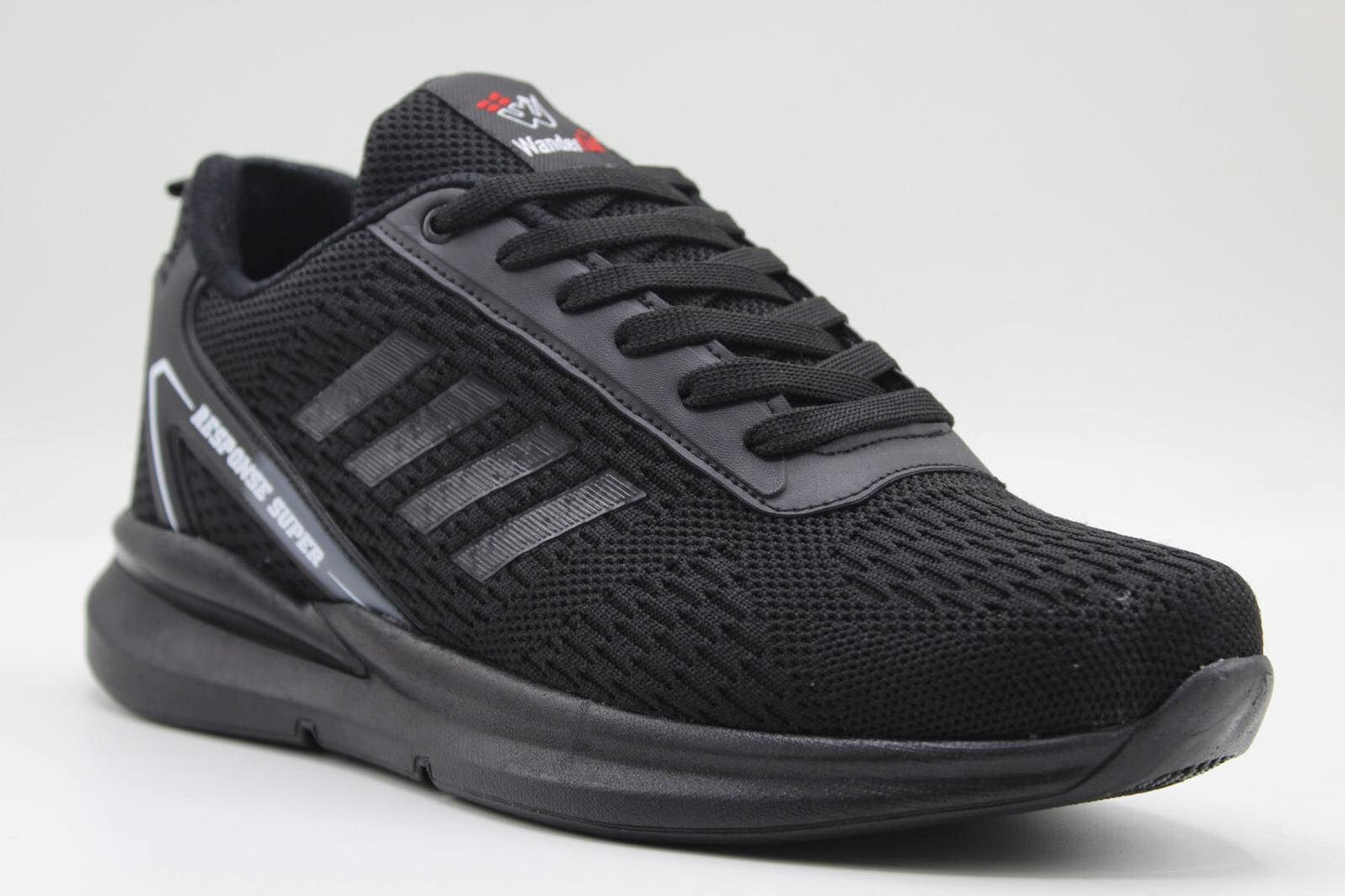 Мъжки черни маратонки - Angelo- Black