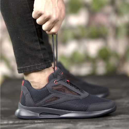 Мъжки черни маратонки - Brad - Black