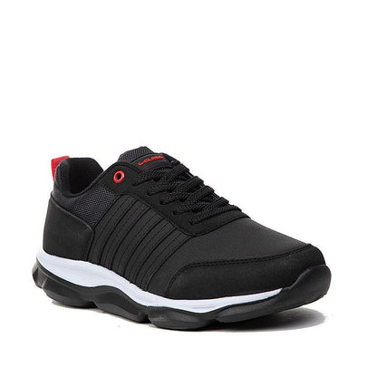 Мъжки черни маратонки - Christian - Black - Red