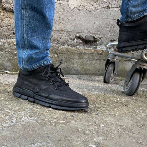 Мъжки черни маратонки - Clarke - Black